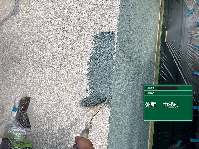 明石市　中塗り